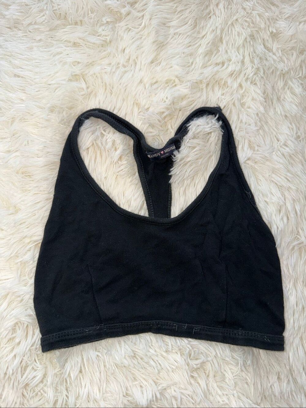 Brandy Melville black bra tank top one size fits all